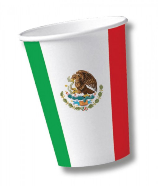 10 Mexiko Party Becher 200ml