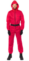 Squid Game jumpsuit herrkostym