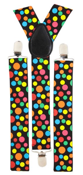 Bunte Dazzle Hosenträger Mit Punkten