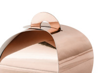 Vorschau: 10 Roségold metallic Geschenkboxen