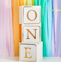 1. Geburtstag ONE Geschenkboxen