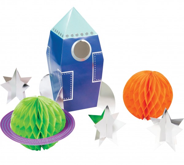 Galactic Birthday Tischdeko Set 5-teilig