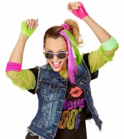 80er Jahre Partygirl Verkleidungsset