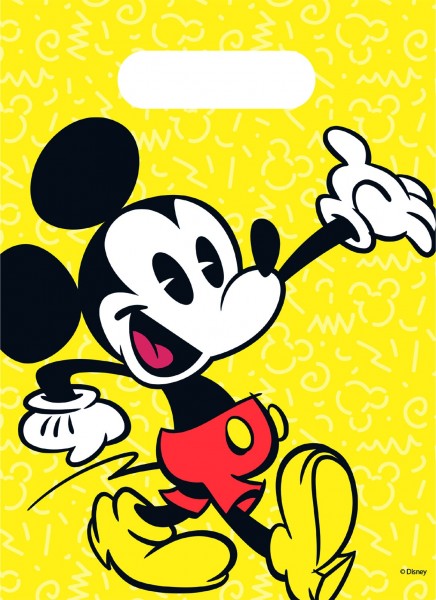 6 super coole Geschenktüten Micky Maus