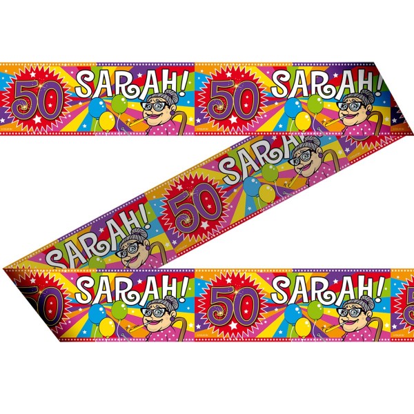 Sarah Party Absperrband 15m