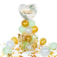 Vorschau: Balloha Geschenkbox DIY Hochzeit Eukalyptus XL