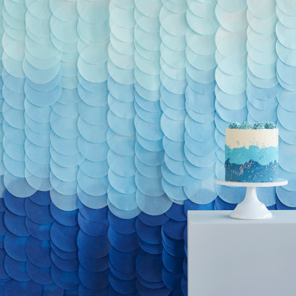 Heavenly Blue Eco Vorhang 2m x 2m