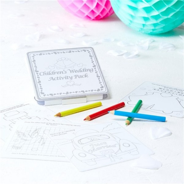 Kinder Aktivitätenset für Hochzeiten
