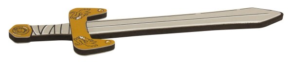 Schaumstoff Schwert Ritterwappen 50,5cm