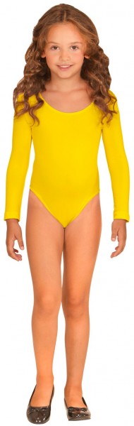 Klassischer Kinder Body Gelb