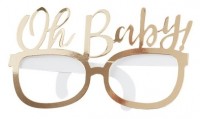 8 Goldene Oh Baby Partybrillen