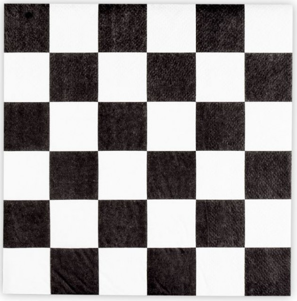 20 Motor Race Servietten 33cm