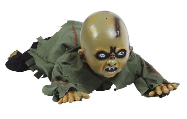 Animiertes Zombie Baby 75cm