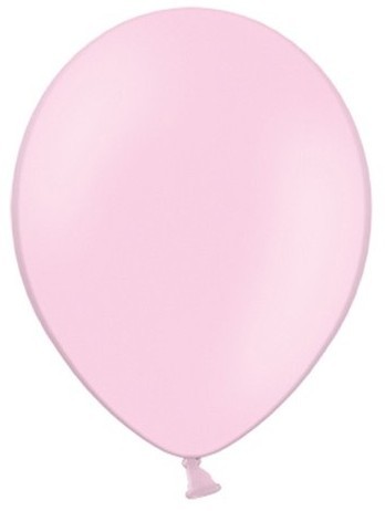50 Partystar Luftballons hellrosa 27cm