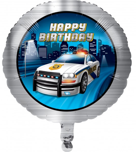 Polizei Revier Folienballon 46cm