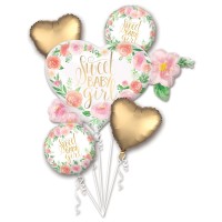 Sweet Baby Girl Ballon Set