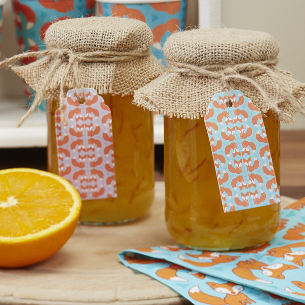 10 Woodland Friends Geschenkanhänger