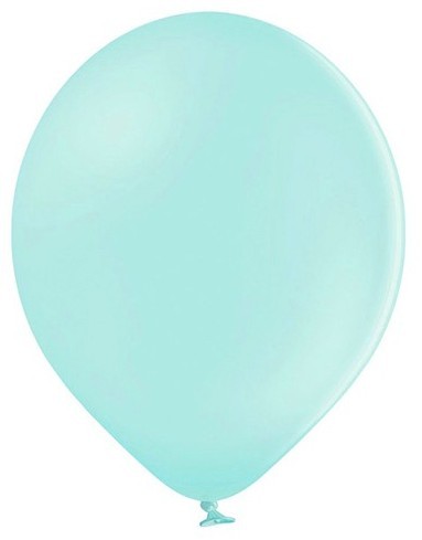 10 Partystar Luftballons minttürkis 30cm
