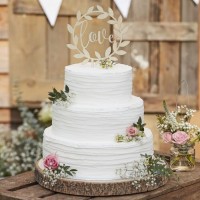 Landliebe Hochzeit Tortendeko