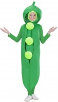 Lustiges Erbse Greeny Kinder-Kostüm