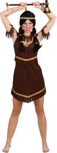 Furchtlose Fatali Indianerinkostüm