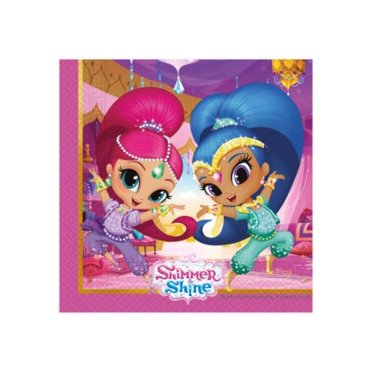 20 Magical Shimmer & Shine Servietten