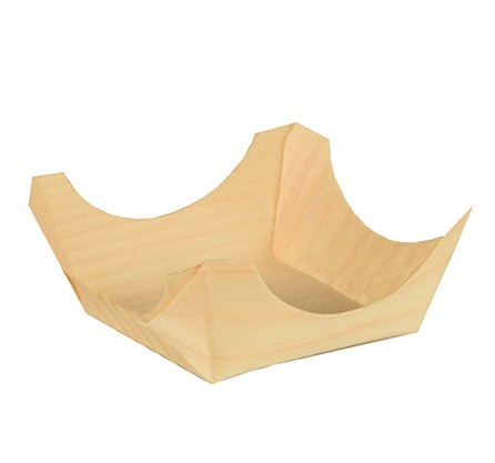 50 Holz Fingerfood Schalen eckig 6 x 6cm 2