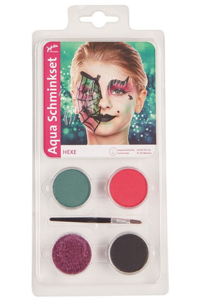 Aqua Schminkset kleine Hexe