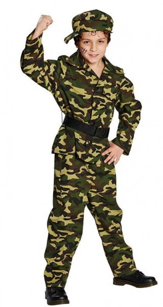 Militär Army Soldat Kinderkostüm
