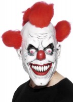 Verrückter Horrorclown Maske
