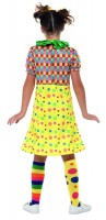 Vorschau: Kunterbuntes Clown Kostüm für Mädchen