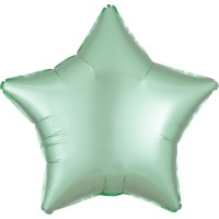 Edler Satin Sternballon mint 43cm