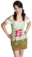 Hellbraune Rosi Damen Lederhose