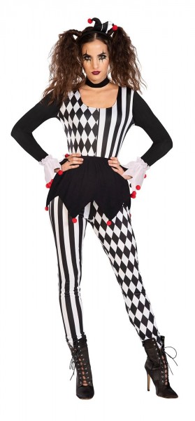 Sexy Närrin Damen Kostüm Deluxe