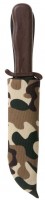 Kleines Messer Mit Camouflage Tarn Messerhülle