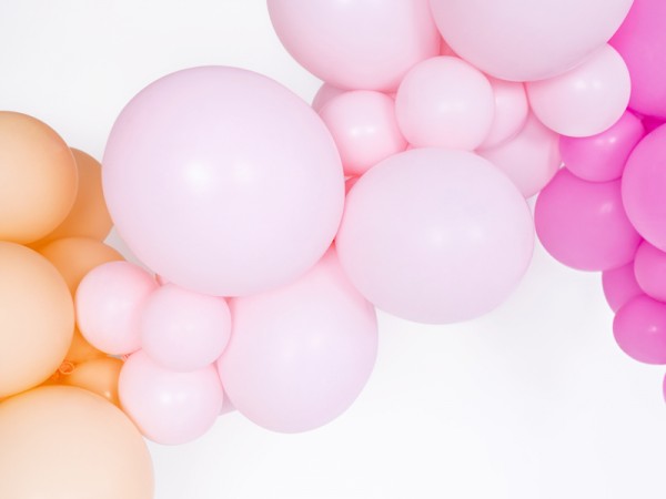 10 Partylover Luftballons pastellrosa 30cm 2