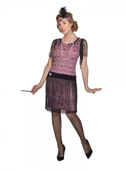 20er Jahre Flapper Damenkostüm 2