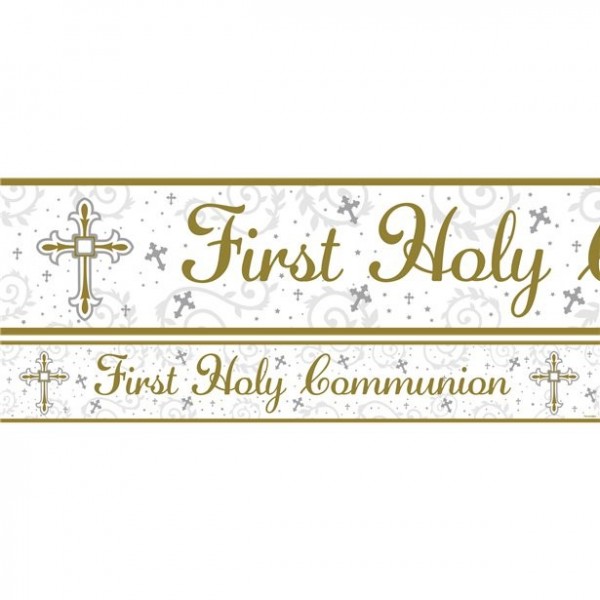 3 Feierliche Erstkommunion Banner 1m
