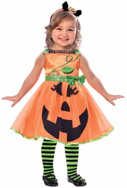Mini Kürbis Girl Kinderkostüm