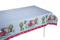 Feuerwehr Alarm Kindergeburtstag Tischdecke 120x180cm