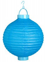Blå LED-lykta 30cm