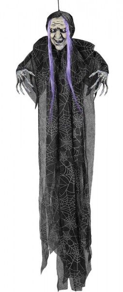 Halloween Hexe zum Aufhängen 1,1m