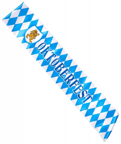 Oktoberfest Schärpe In Bayerischen Farben
