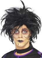 Schwarze Psychopathen Perücke