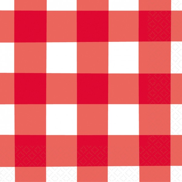16 Picknick Party Servietten 25cm