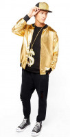 Vorschau: Hip Hop Rapper Jacke gold unisex