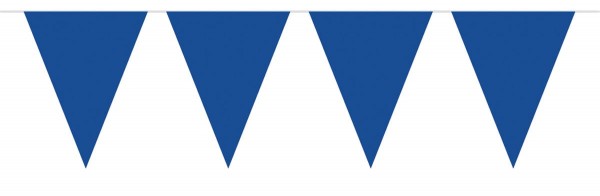 Dunkelblaue Wimpelkette Vivendi 10m