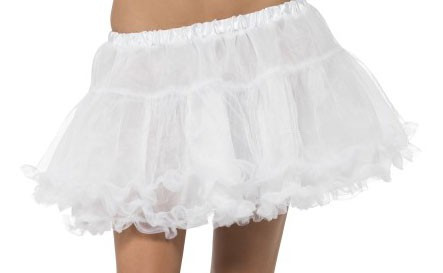 Petticoat Lilly in Weiß