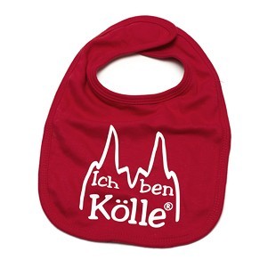 Rotes Babylätzchen Ich Ben Kölle