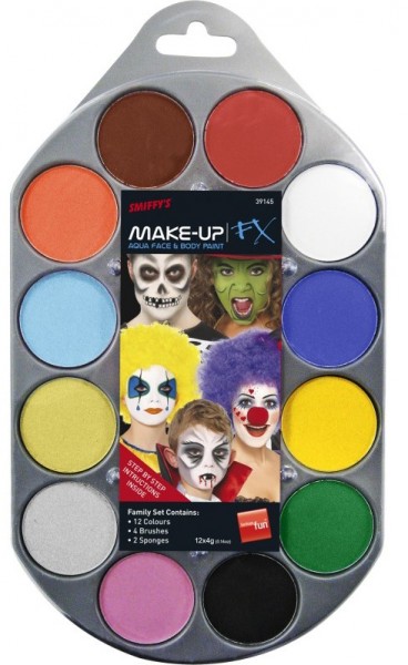 Buntes Gesichts & Körper Make Up 4